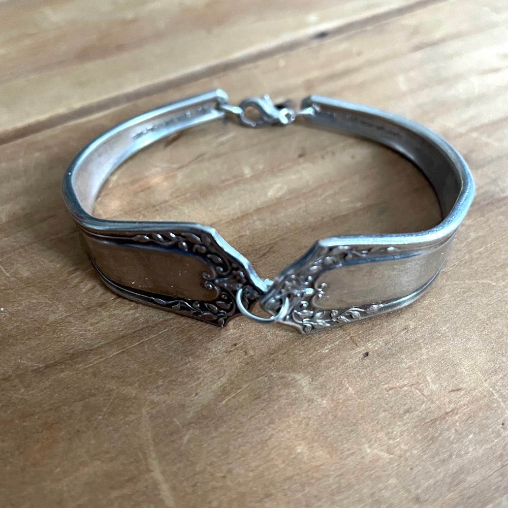 Silverware jewelry spoon bracelet silver